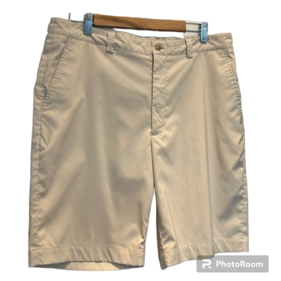 Cutter & Buck Golf Dress Shorts Beige Men size 36 - Picture 1 of 10